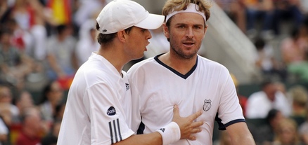 Doubles Wins Save USA, Russia In Davis Cup Semifinals, Mike Bryan, 
Mardy Fish, Lawn Tennis Magazine