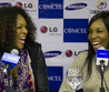 Serena Williams, Venus Williams Columbia Exhibition