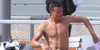 Marton Fucsovics Roland Garros 2020, French Open, shirtless male tennis player