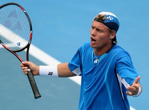 Lleyton Hewitt Loses, Sounds Off On Sydney Umpires