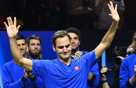 Roger Federer Falls In Doubles At Laver Cup In Final Career Match